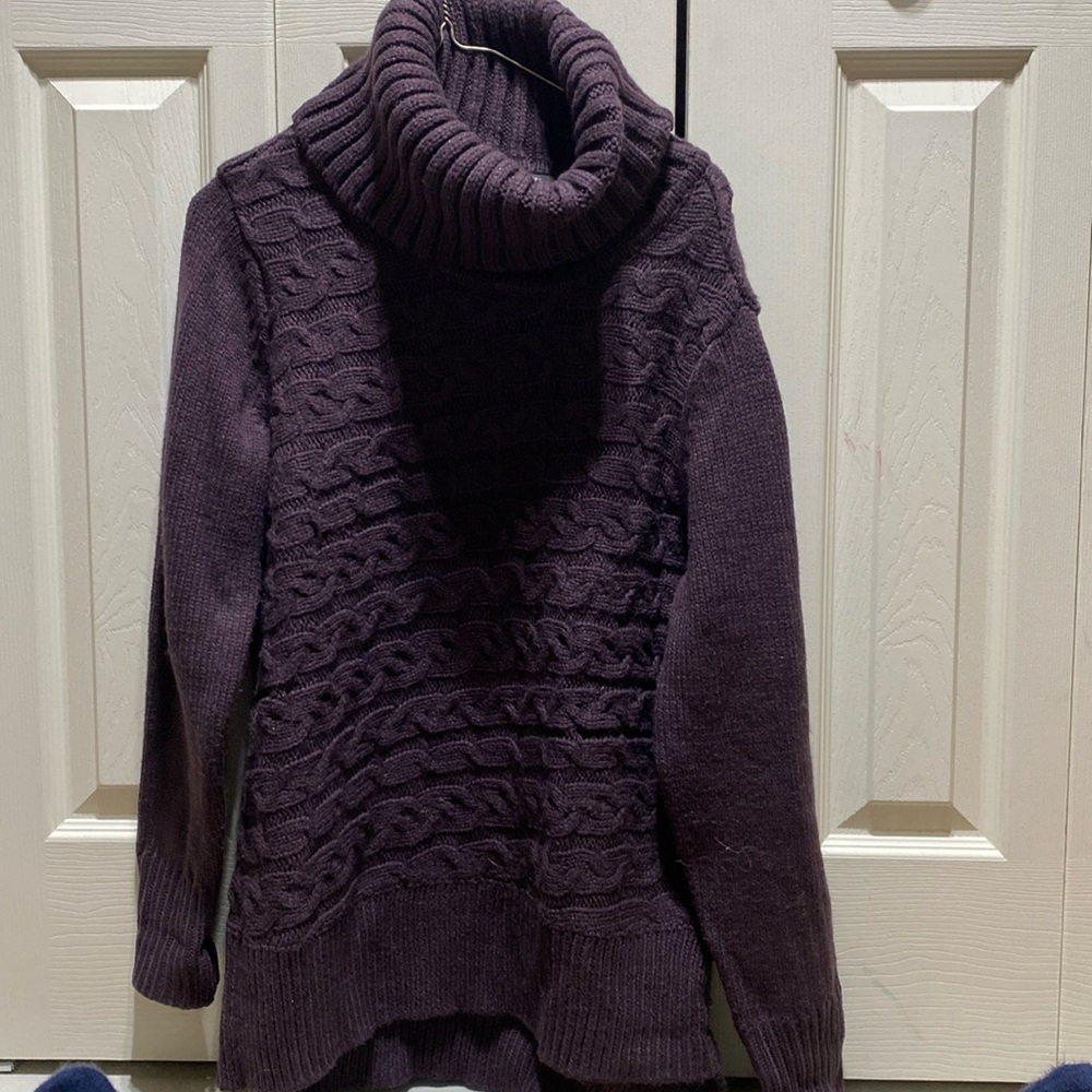 Warm, cozy turtleneck sweater